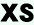 XS